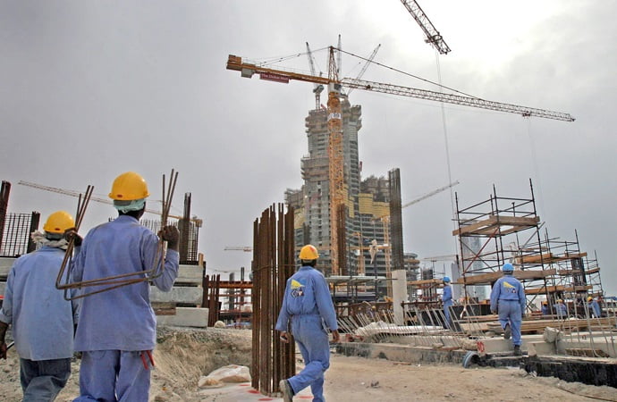 پراکندگی اشتغال در مدل اقتصادی امارات