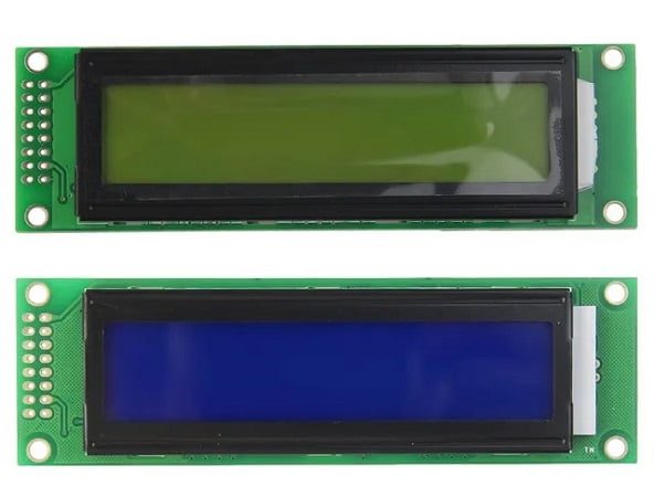 واردات LCD 1602 با زمینه آبی و سبز